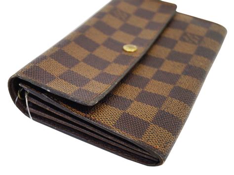 louis vuitton damier ebene wallet with yelliw|Sarah Wallet Damier Ebene .